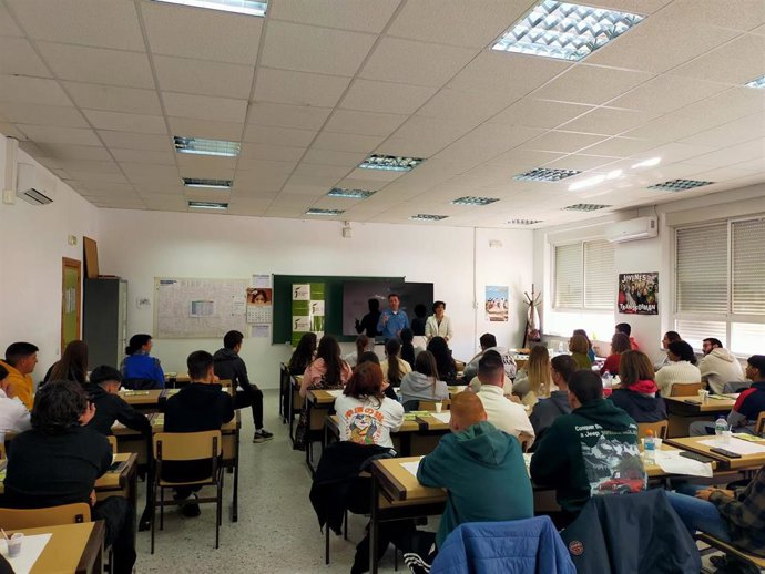 Uno de los talleres sobre la cultura del olivar.