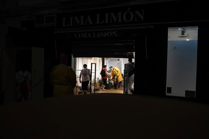 Archivo - Efectes del pas de la dana. ARXIU.