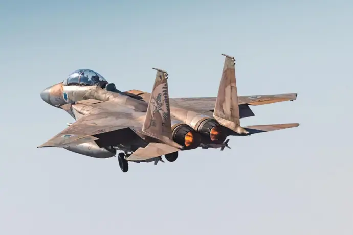 Avión de la Fuerza Aérea de Israel