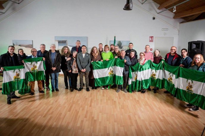 Acto de reconocimiento por el Día de la Bandera de Andalucía en el Museo de Alcalá de Guadaíra (Sevilla)