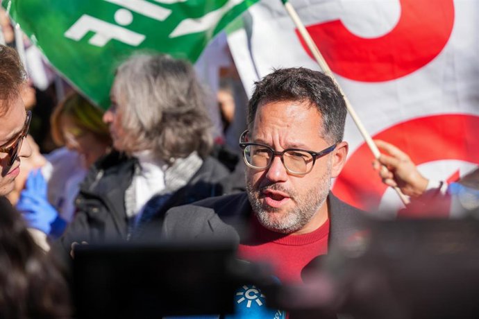 El portavoz de Adelante Andalucía, José Ignacio García (Fotografía de Archivo)