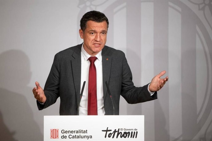 El conseller d'Agricultura, Ramaderia, Pesca i Alimentació de la Generalitat, Òscar Ordeig