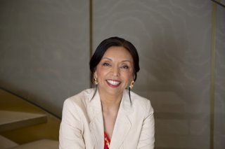 La directora de la Barcelona Bridal Fashion Week, Albasarí Caro.