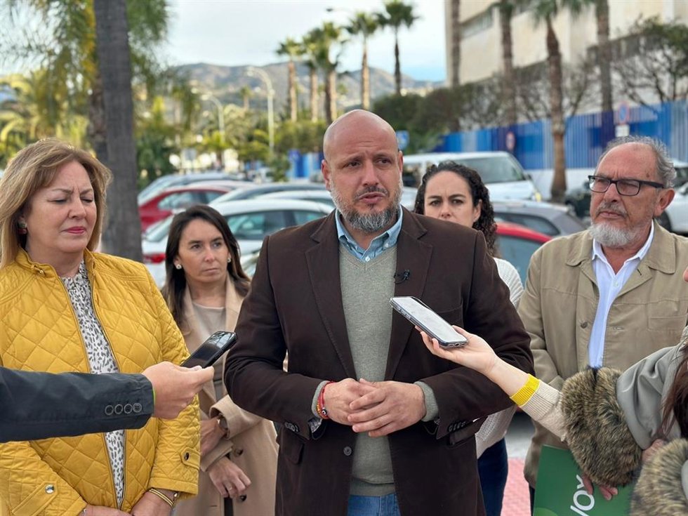 El portavoz adjunto de Vox en el Parlamento de Andalucía y portavoz nacional de Trabajo y Campo, Rodrigo Alonso.