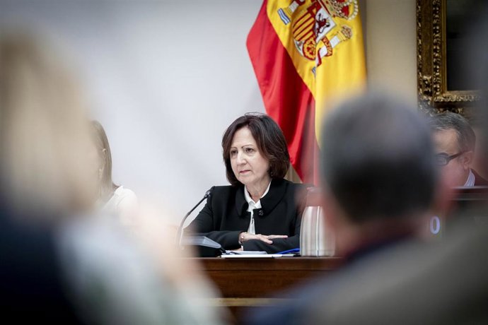 La fiscal Teresa Peramato comparece ante la Comisión de Justicia, en el Congreso, a 4 de diciembre de 2025, en Madrid (España). La fiscal comparece en relación con su propuesta de nombramiento como fiscal general del Estado.