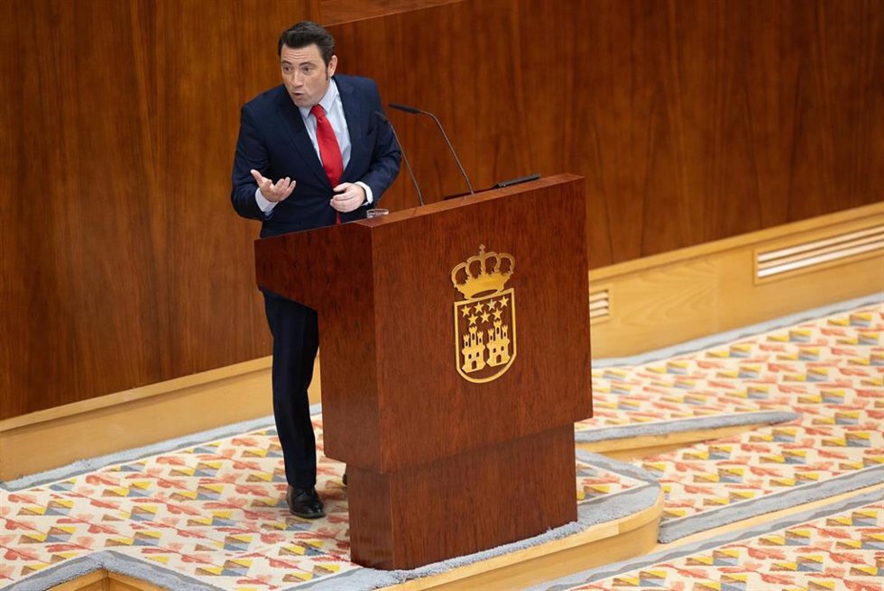 Archivo - El diputado del PP en la Asamblea Ángel Alonso.
