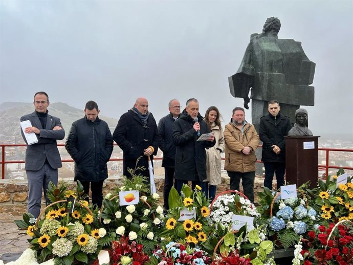 Celebración de la festividad de Santa Bárbara, patrona de los mineros.
