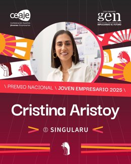 Cristina Aristoy, fundadora de la marca de joyas Singularu