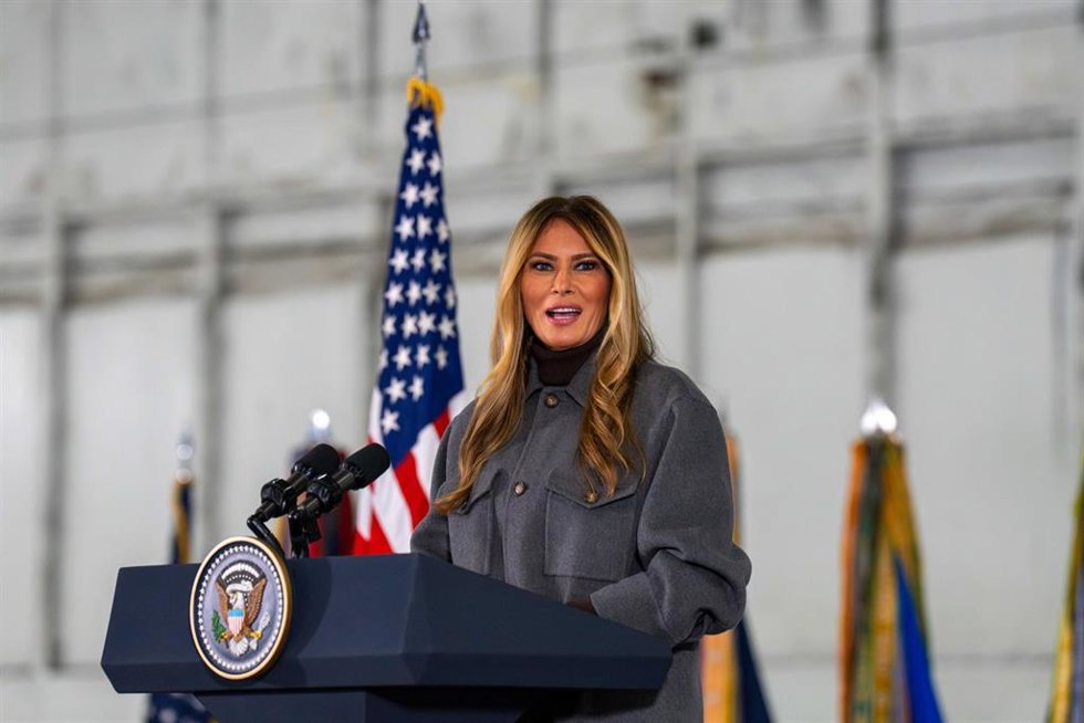 La primera dama de Estados Unidos, Melania Trump.