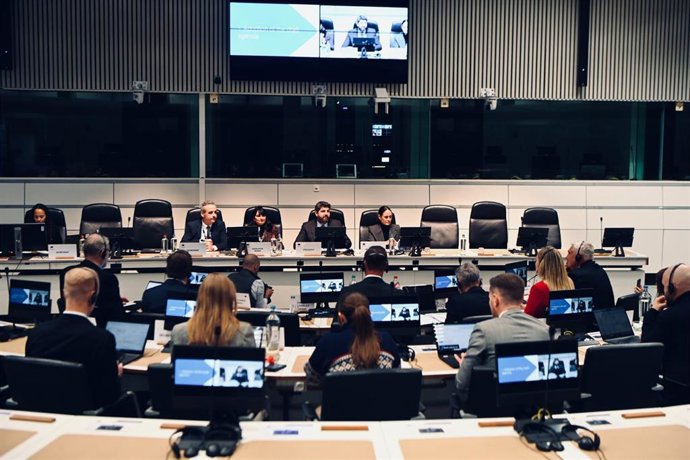 El presidente de la Región de Murcia, Fernando López Miras, en el Grupo de Trabajo sobre Defensa del Comité Europeo de las Regiones.