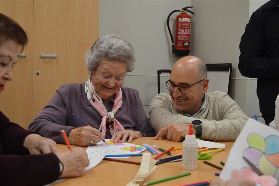 Participantes del programa de voluntariado 'En Buena Compañía' de Fundación Mahou San Miguel