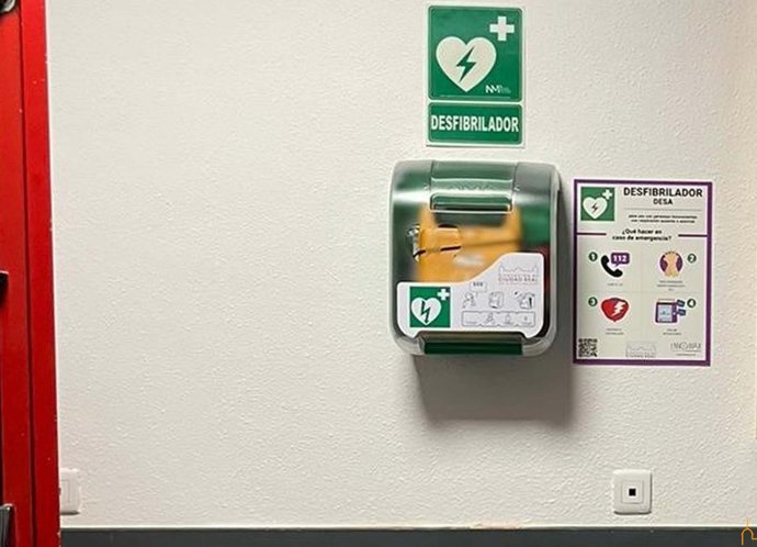 Archivo - Un desfibrilador. 