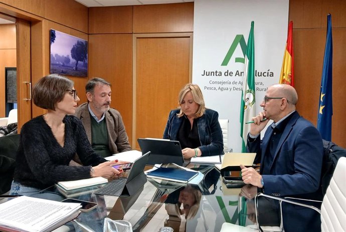 Reunión telemática de la Mesa de Interlocución Agraria de Andalucía.