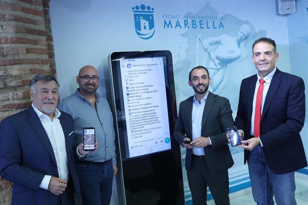 El Ayuntamiento de la ciudad malagueña de Marbella ha puesto en marcha un servicio de asistente inteligente, una iniciativa pionera que permitirá consultar por WhatsApp toda la programación navideña del municipio.