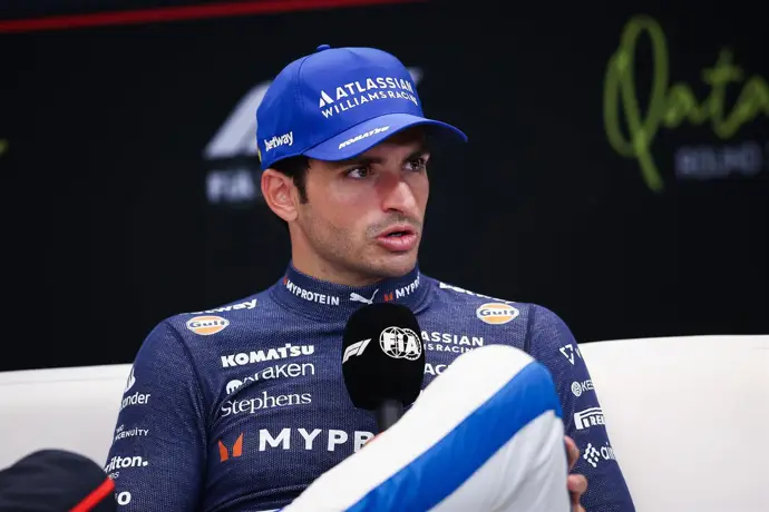 Carlos Sainz en el GP de Catar 2025