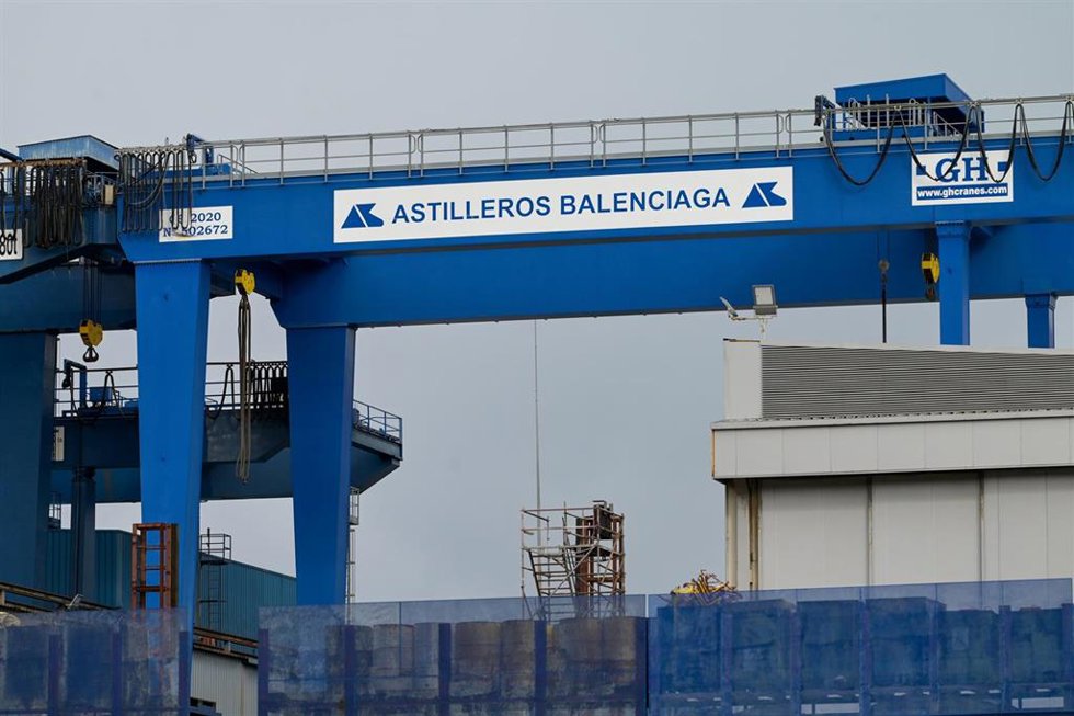 Instalaciones de Astilleros Balenciaga, a 26 de noviembre de 2025, en Zumaia