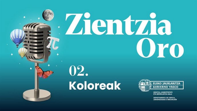 'Zientzia Oro' Podcastaren Bigarren Atalak Koloreen Zientzia Du Ardatz