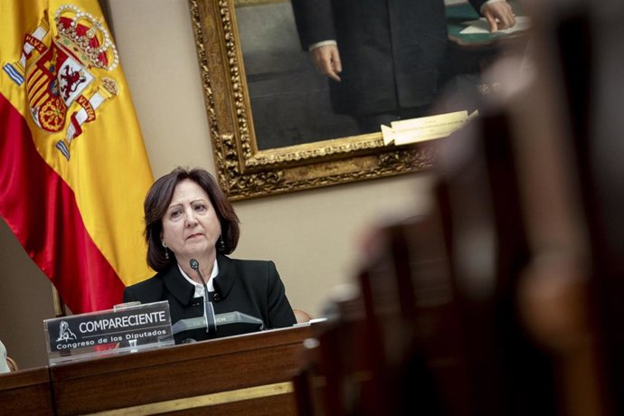 La fiscal Teresa Peramato comparece ante la Comisión de Justicia, en el Congreso, a 4 de diciembre de 2025, en Madrid (España). La fiscal comparece en relación con su propuesta de nombramiento como fiscal general del Estado.