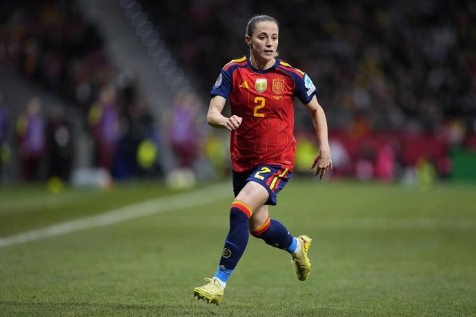 Ona Batlle en el partido internacional entre España y Alemania, en la final de la Liga de Naciones Femenina