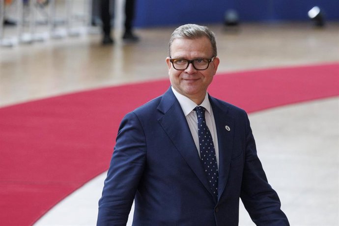 Archivo - Imagen de archivo del primer ministro de Finlandia, Petteri Orpo