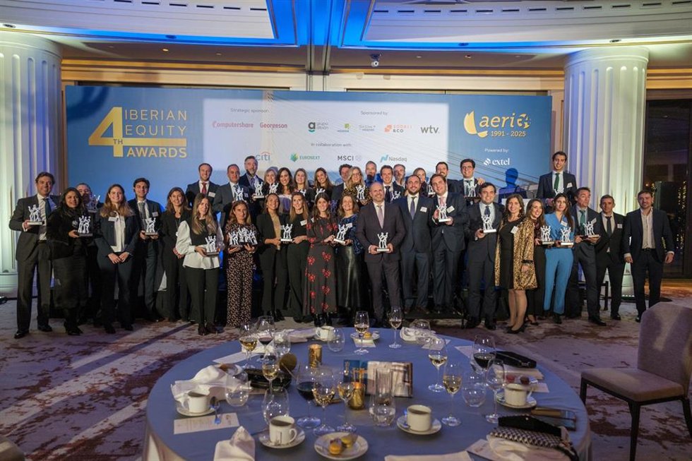 AERI, la Asociación Española para las Relaciones con Inversores, celebra la 4 edición de los premios Iberian Equity Awards,