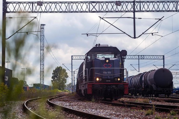 Archivo - Tren en Polonia