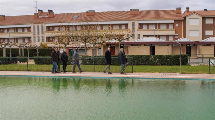 Invertidos más de medio millón de euros en las obras de mejora de las piscinas de Cuzcurrita de Río Tirón