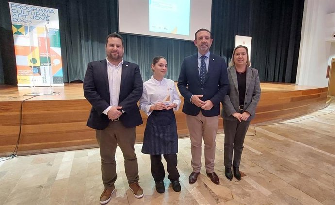 La cocinera Cristina Sánchez obtiene el primer premio del certamen Chef Joven 2025 del IBJove