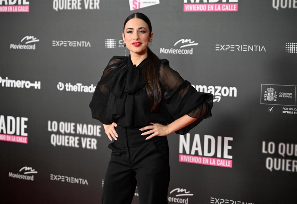Blanca Paloma durante la presentación del documental "Lo que nadie quiere ver" en los Cines Callao, a 24 de noviembre de 2025, en Madrid (España). En el corto documental Lo que nadie quiere ver, Alejandra Gere y Richard Gere se sumergen en la cruda real