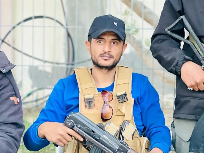 Archivo - El líder de las milicias gazatíes Fuerzas Populares, Yasser Abu Shabab