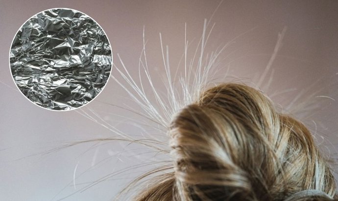Seu cabelo fica eletrificado quando você tira o chapéu: o truque inesperado do papel alumínio que funciona