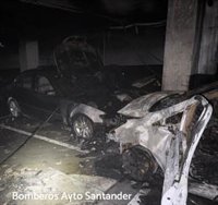 Se confirma que el incendio del garaje del Alisal fue provocado y hay un posible sospechoso