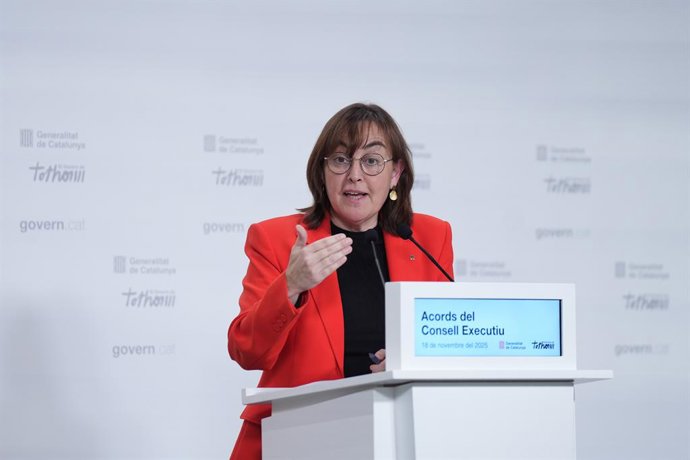 La consellera de Territorio, Vivienda y Transición Ecológica y portavoz del Govern, Sílvia Paneque, en una imagen de archivo