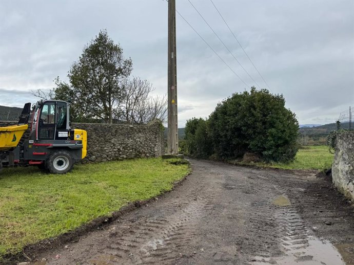 El Ayuntamiento de Noja inicia las obras de mejora de la accesibilidad en el camino del Barrio La Rota
