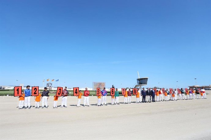 Celebración del Gran Premio Nacional de Trote 2025 en el hipódromo de Son Pardo.