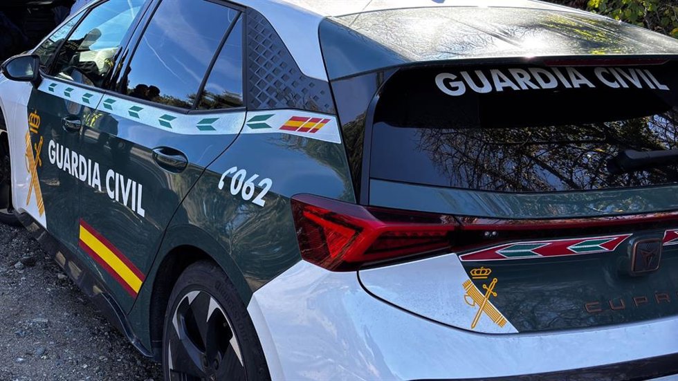 Vehículo de la Guardia Civil de Huelva.