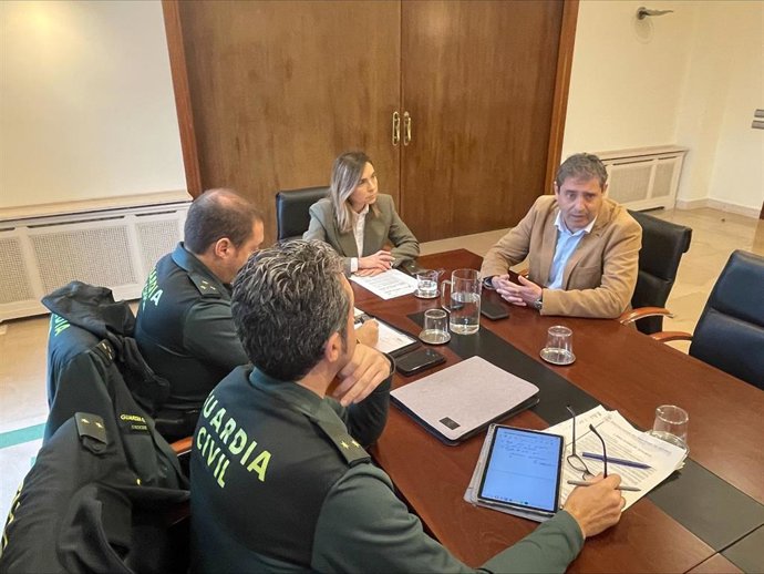 Reunión en Delegación del Gobierno