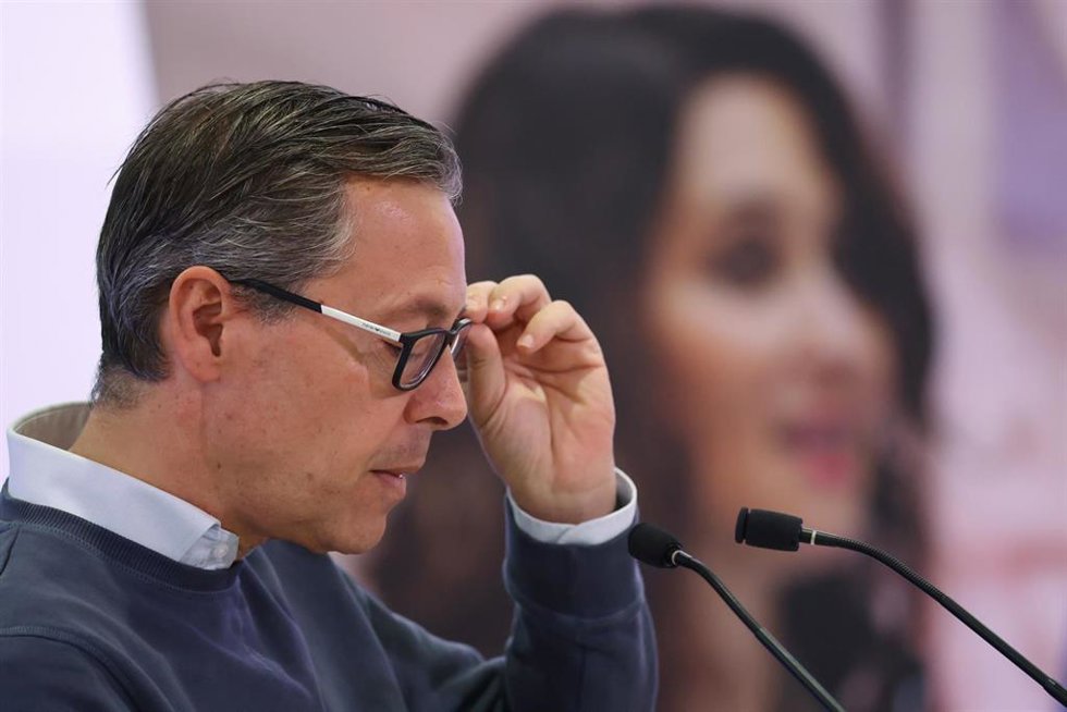 El senador del PP, Alfonso Serrano, participa en la I convención ideológica de NNGG de Madrid, en Las Rozas, a 15 de noviembre de 2025, en Las Rozas, Madrid (España). 