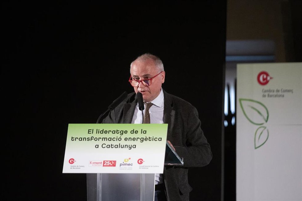 Archivo - El presidente de la Cámara de Girona, Jaume Fbrega, en una imagen de archivo.