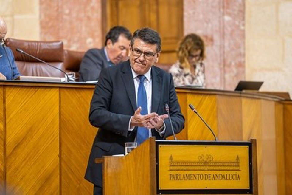 El parlamentario por Huelva de Vox Andalucía, Rafael Segovia.