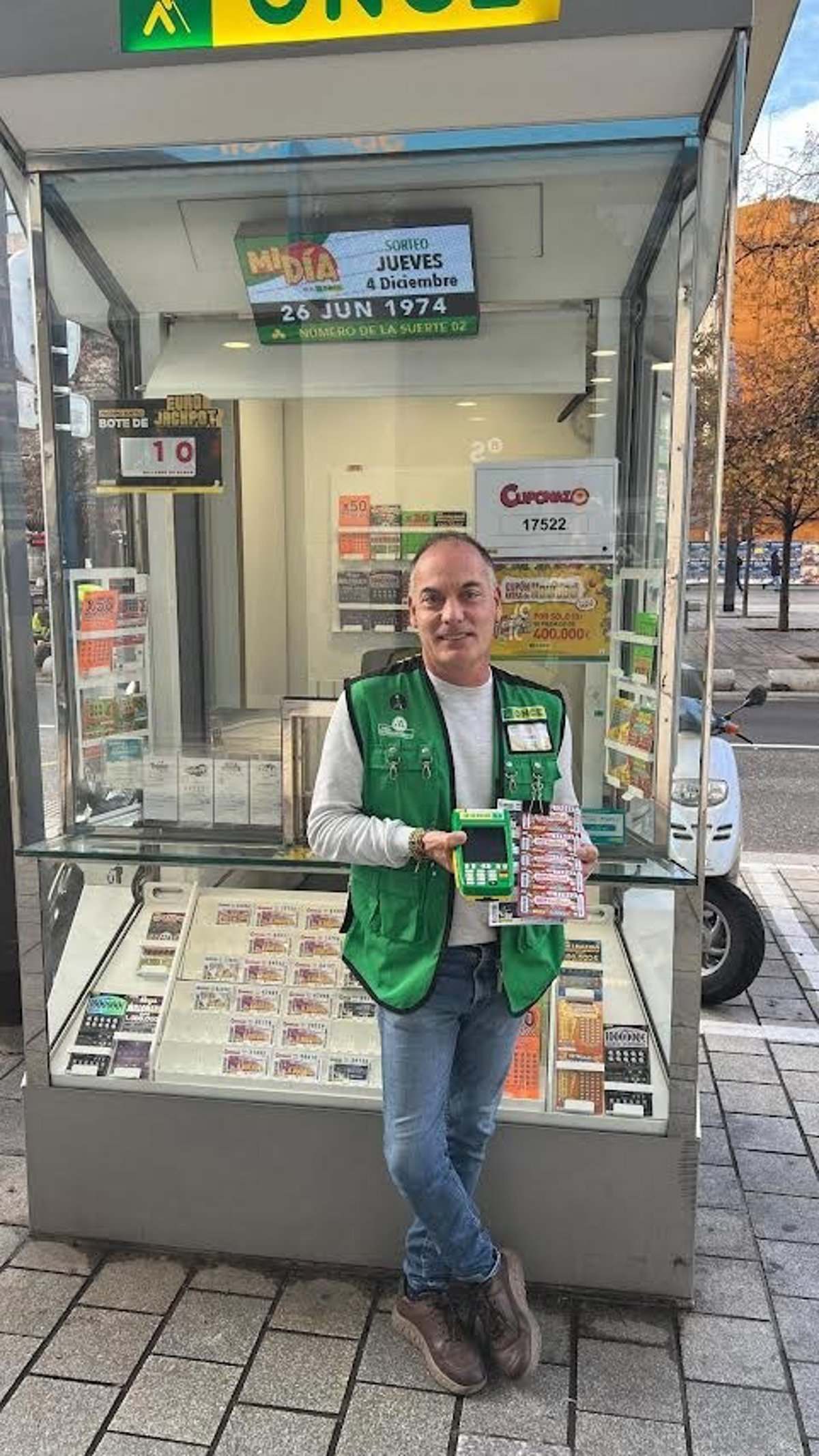 El Cupón Diario de la ONCE reparte 70.000 euros en La Rioja