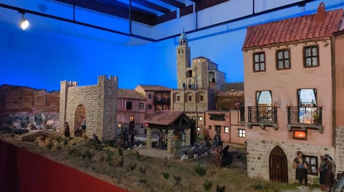 Belén Monumental de DIputación de Valladolid, ambientado en Albarracín.