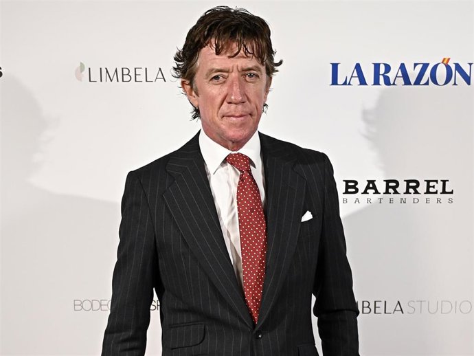 Colate durante el evento que celebra el periódico La Razón para celebrar la Navidad