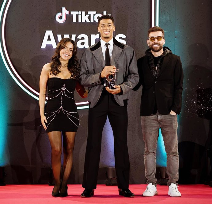 Dani Castilla, ganador del TikTok Award de Deportes.