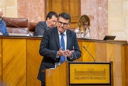 El parlamentario por Huelva de Vox Andalucía, Rafael Segovia.