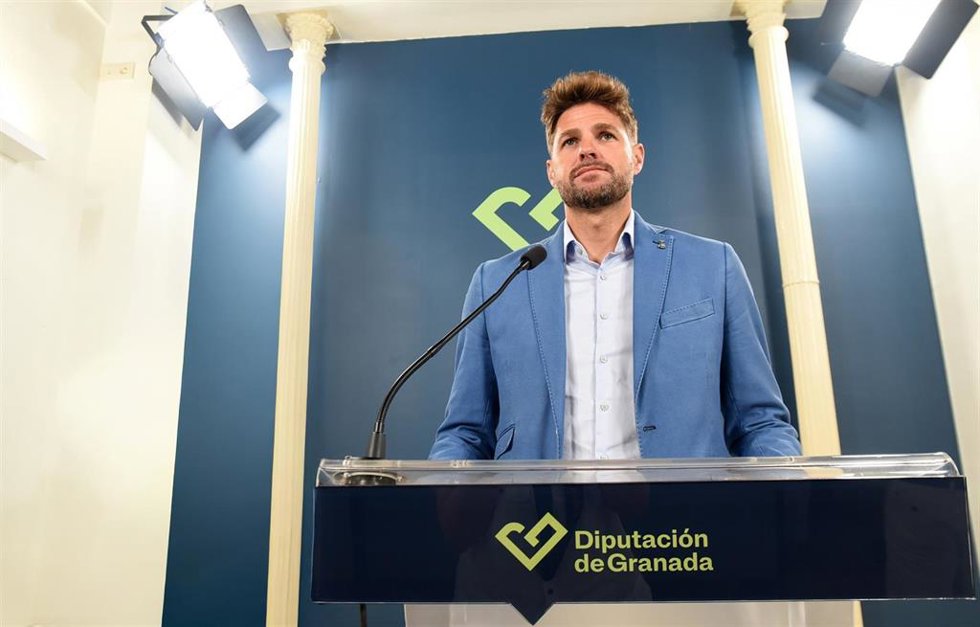 Archivo - El diputado provincial de Deportes e Instalaciones Deportivas de Granada, Eric Escobedo, en una imagen reciente