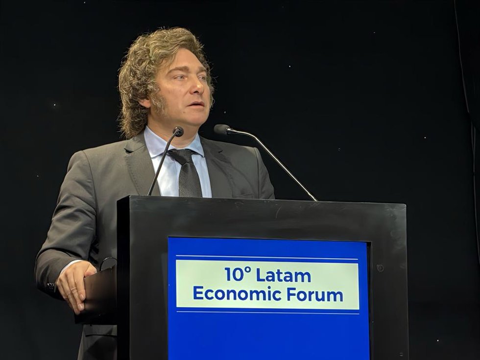 Archivo - El presidente de Argentina, Javier Milei.