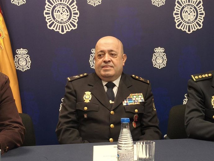 El jefe superior de Policía de Castilla y León, Juan Carlos Hernández.