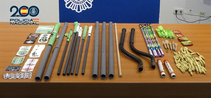 La Policía Nacional frustra una pelea concertada entre grupos ultras antes del partido de fútbol del pasado 30 de noviembre en Talavera