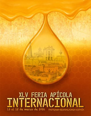 Un cartel de la jadraqueña Ana Mayor Barriopedro anunciará la Feria Apícola de Pastrana 2026